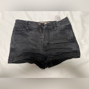 Hollister Black Jean Shorts